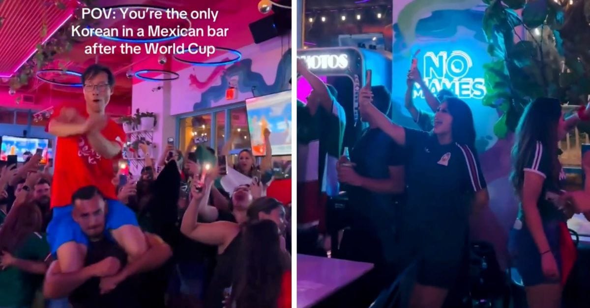 Korean fan sends Mexicans into frenzy inside bar as FIFA World Cup celebrations continue to win hearts online