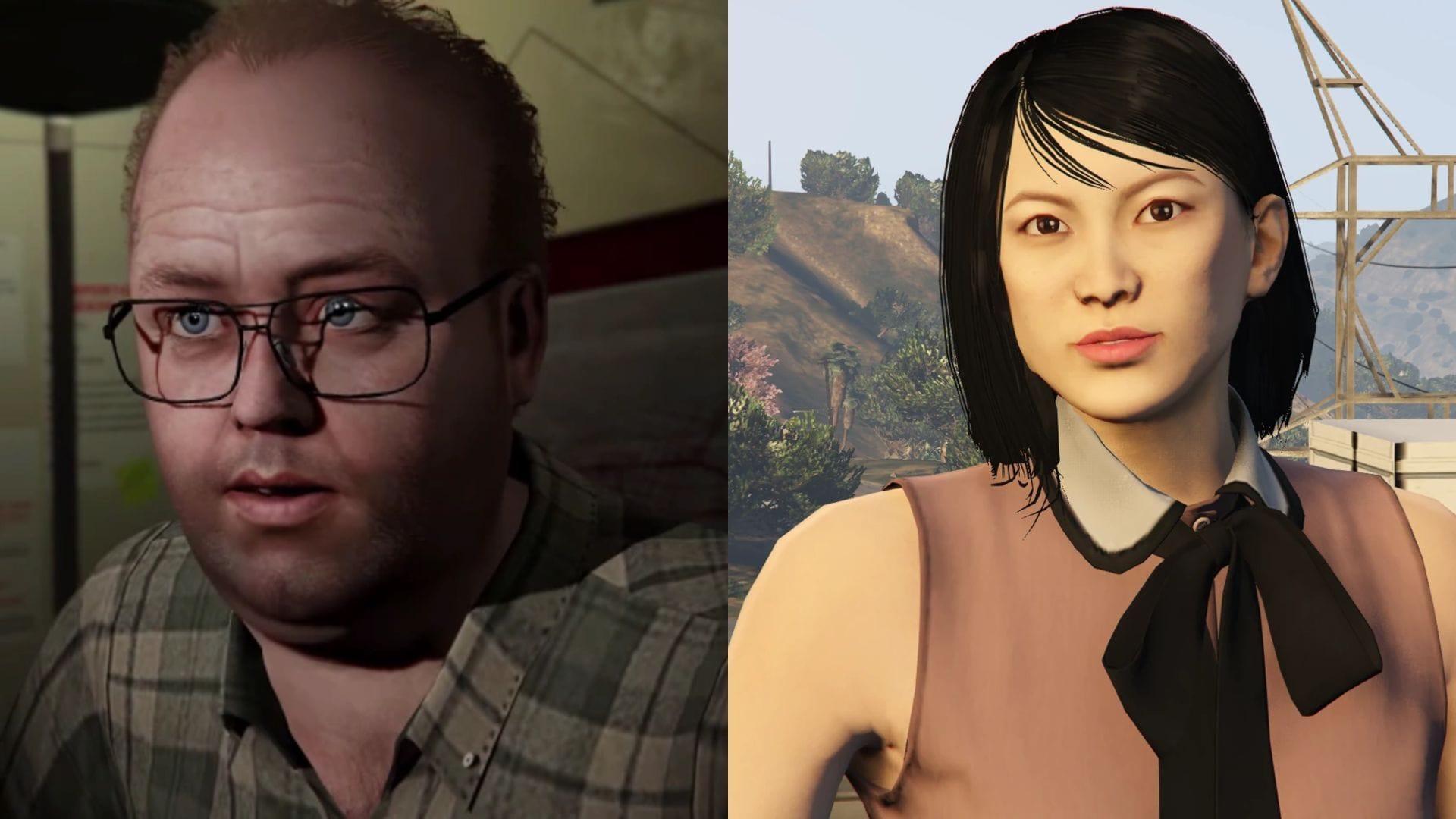 Lester e Georgina em GTA (Imagem via Rockstar Games || GTA Wiki)
