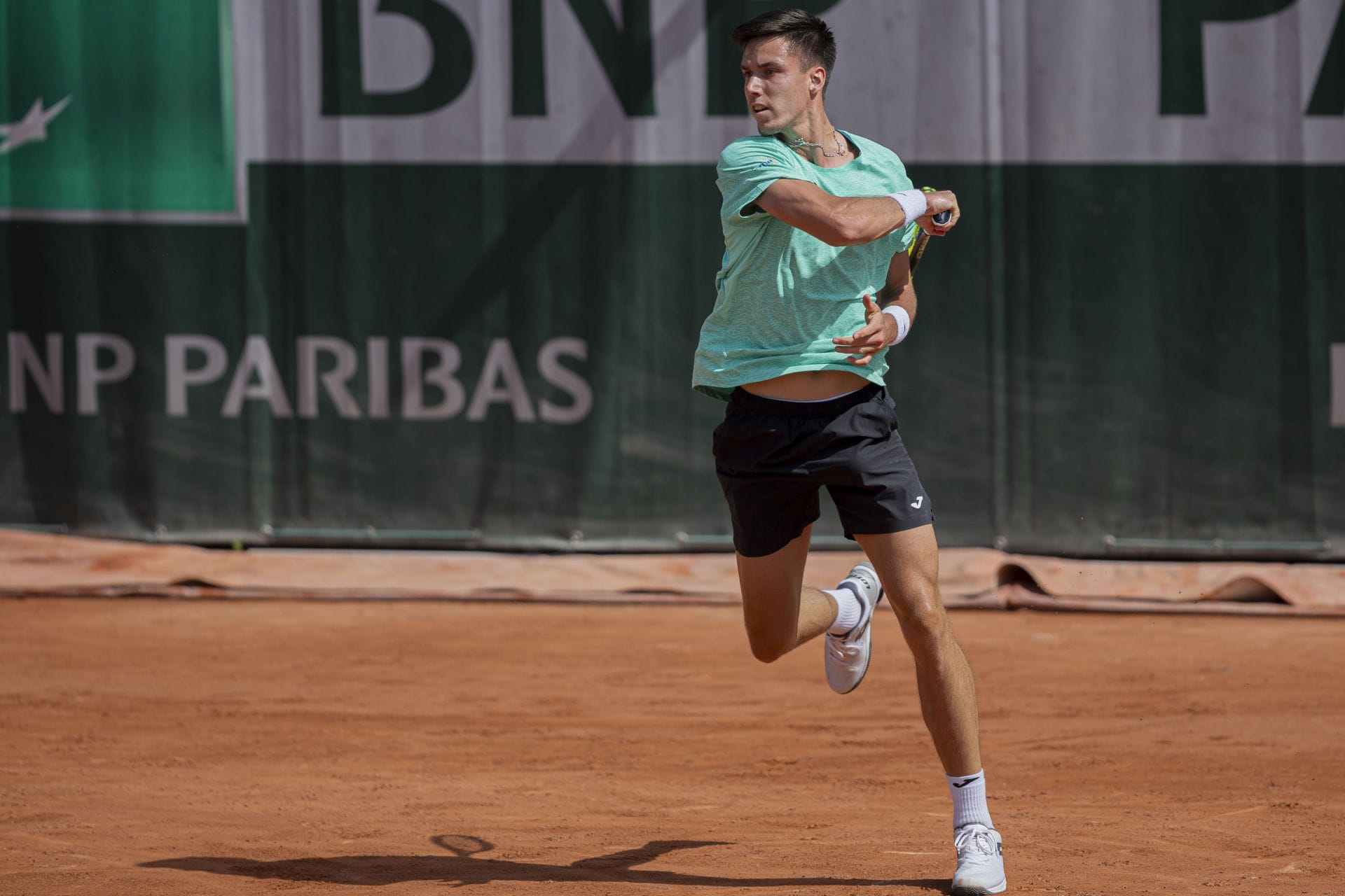 Fabian Marozsan no Aberto da França 2026. (Fonte: Getty)
