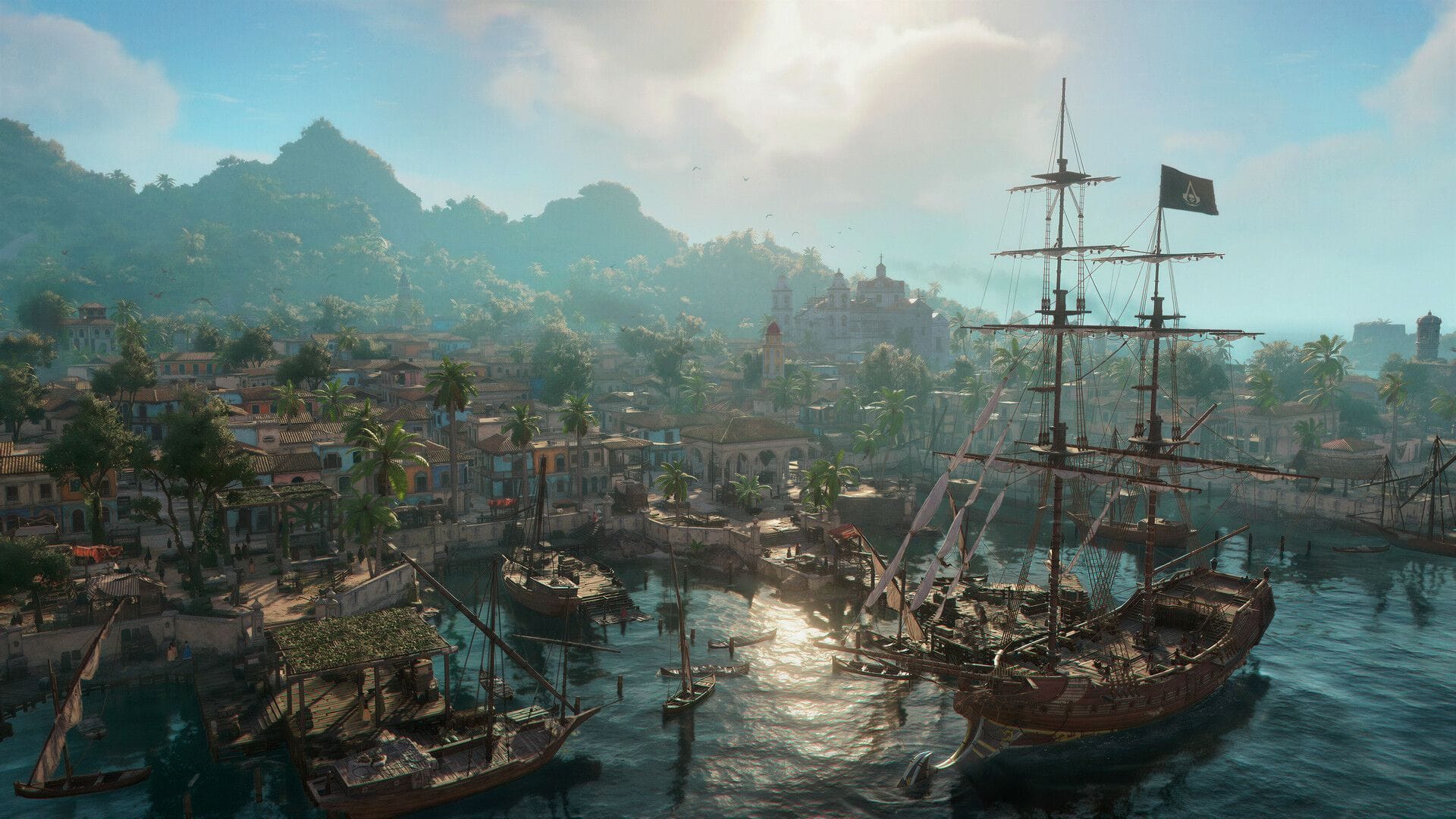 Assassin's Creed Black Flag Resynced é alimentado pelo motor Anvil (Imagem via Ubisoft)