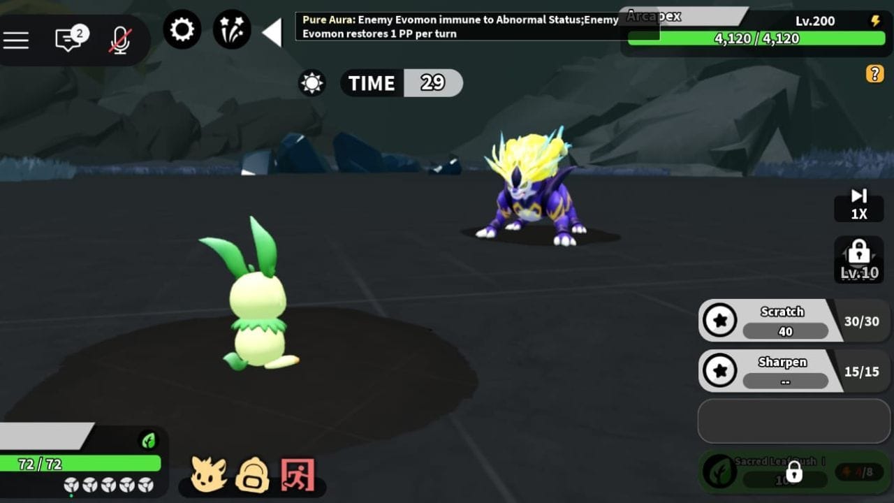 Arcapex (imagem via Roblox)