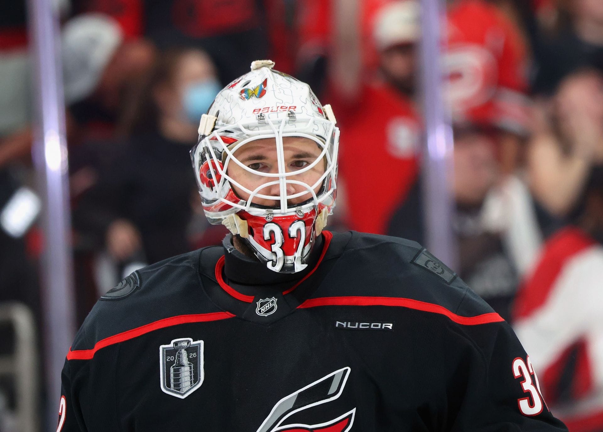Brandon Bussi está a uma vitória do título da Stanley Cup - Fonte: Getty