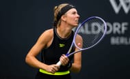 Magdalena Frech da Polônia no Aberto de Tênis de Berlim de 2026 no LTTC em Berlim, Alemanha (Foto de Getty Images)
