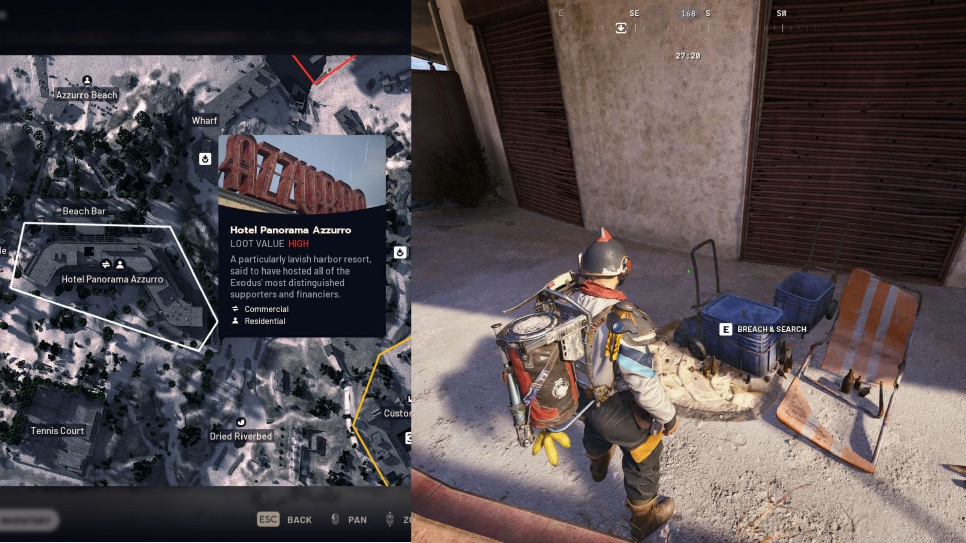 Loot containers in Hotel Panorama Azzurro (Image via SK Gaming || Embark Studios)