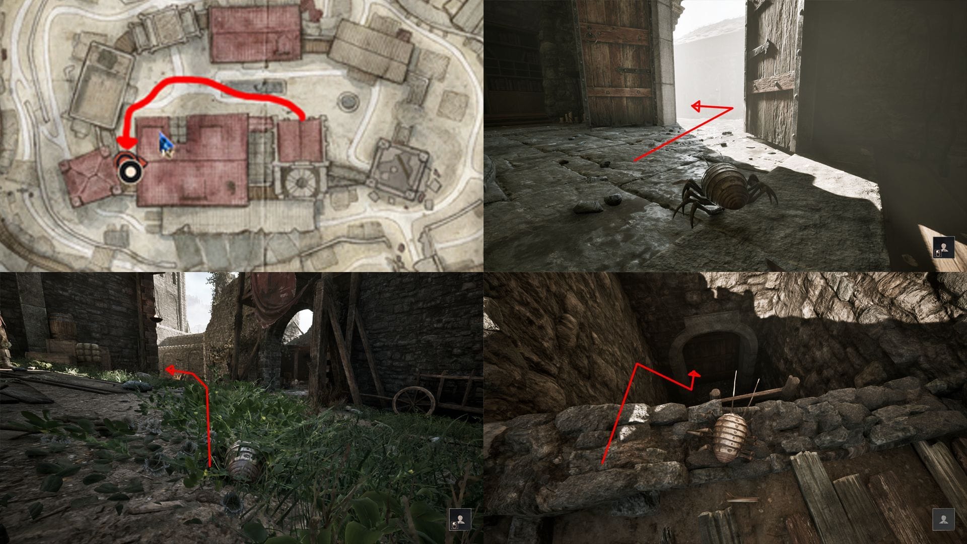 Transforme-se em um percevejo e entre pela entrada próxima à cozinha de Syra (Imagem via Alkimia Interactive)