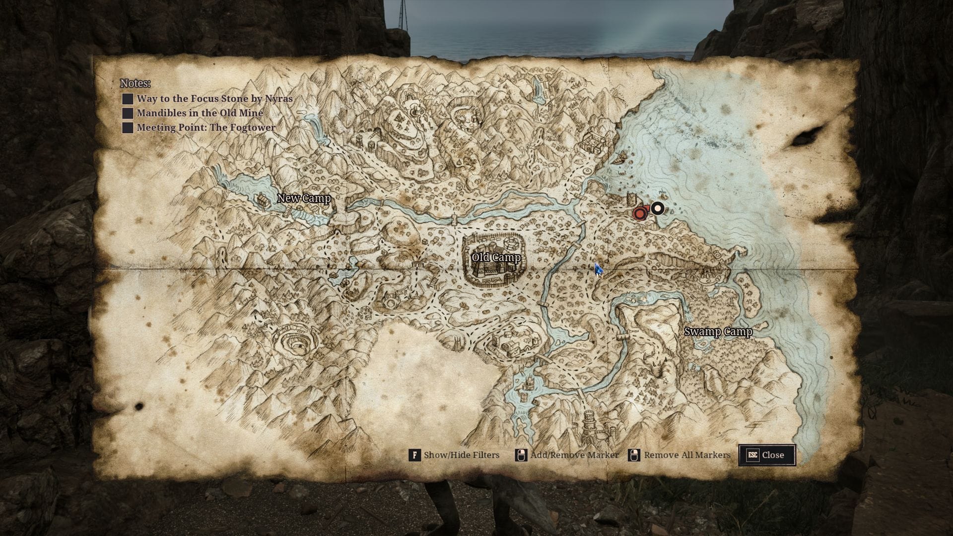Localização do naufrágio (imagem via Alkimia Interactive)