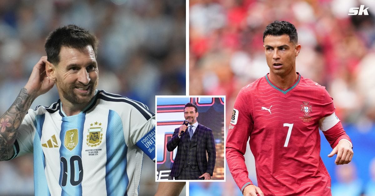 WWE legend CM Punk chooses between Cristiano Ronaldo and Lionel Messi