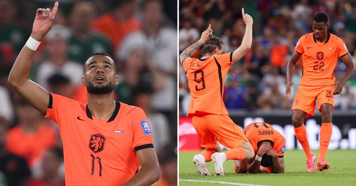 Why was Cody Gakpo crying after scoring for the Netherlands vs Morocco at the FIFA World Cup?