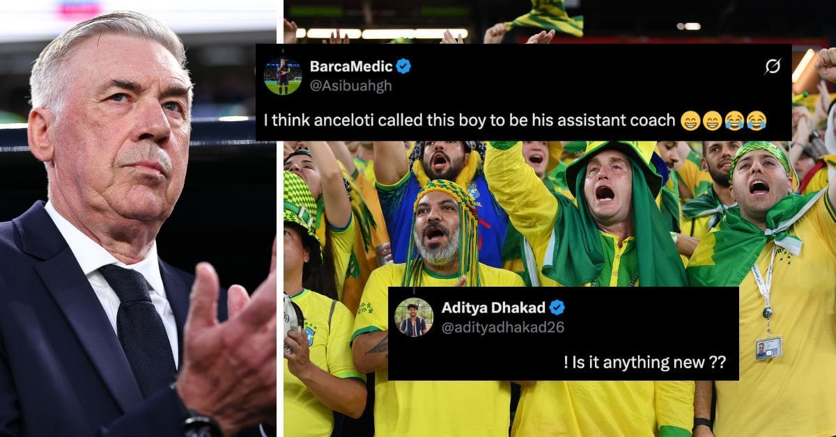 “Investigate Ancelotti?”, “Is it anything new?” - Fans furious as Brazil leave attacker out of starting line-up to face Japan at FIFA World Cup