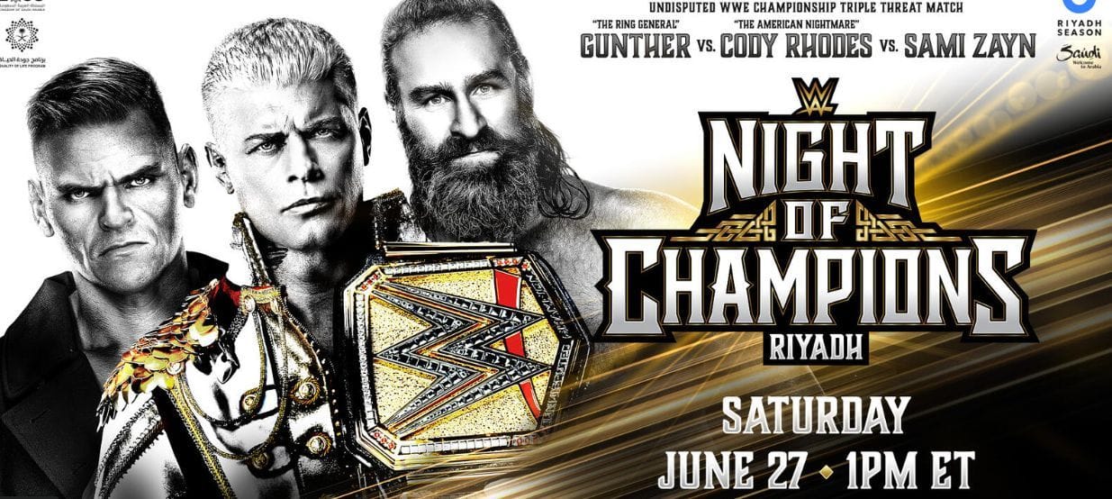 3 Last-minute stipulations that could be added to Cody Rhodes vs. Gunther vs. Sami Zayn for the Undisputed WWE Championship