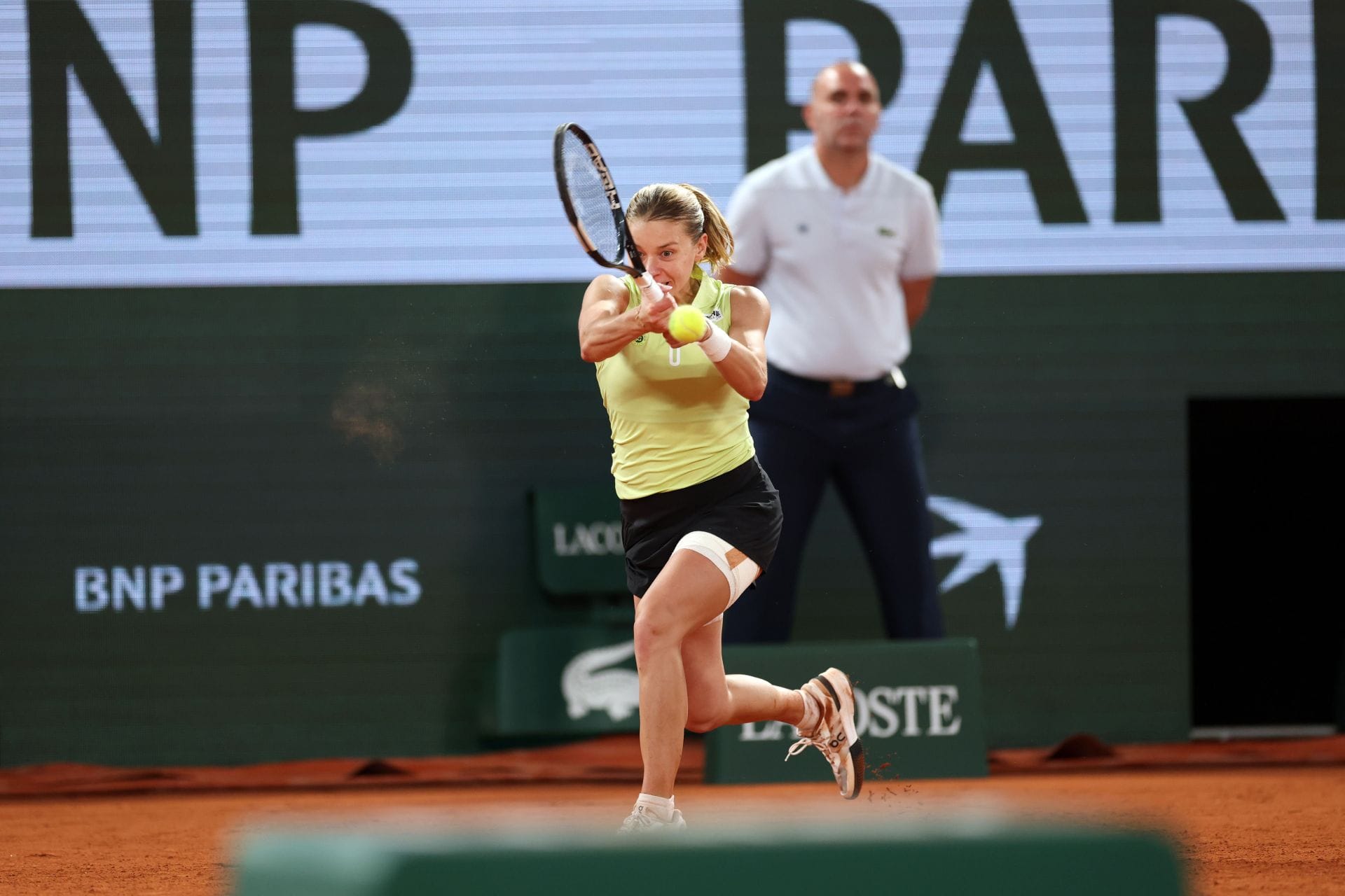 Chwalinska no Aberto da França de 2026 (fonte da imagem: Getty)
