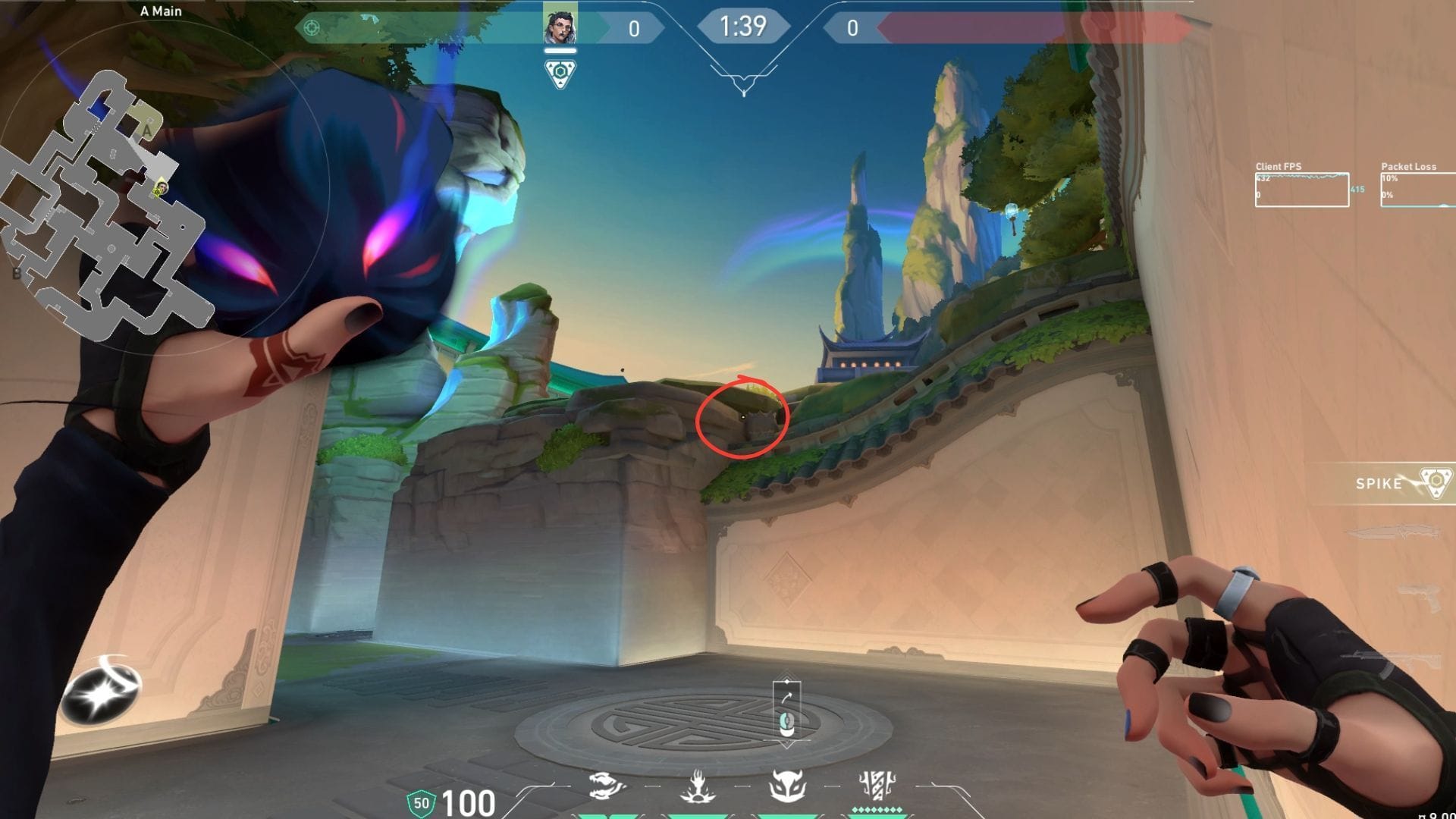 Mire entre as duas pedras (Imagem via Sportskeeda Gaming || Riot Games)