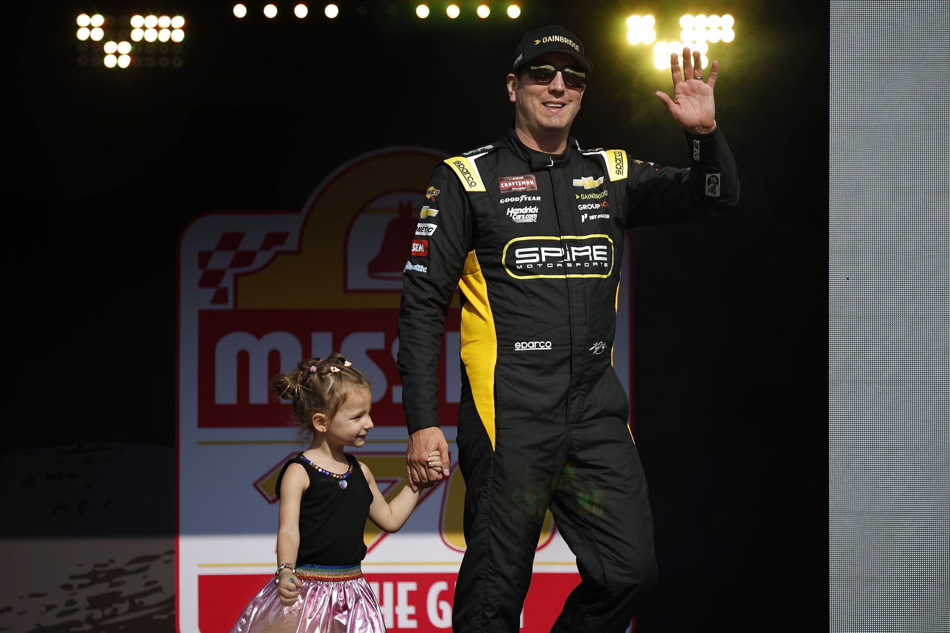 "Morning Breakfast With Daddy": Kyle Busch's wife, Samantha, shares an image of her daughter's daily ritual