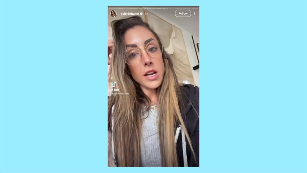 Britt Baker compartilhou uma história horrível [Image via Instagram/@realbrittbaker]
