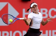 Kamilla Rakhimova no Queen's Club Championships 2026. (Fonte: Getty)