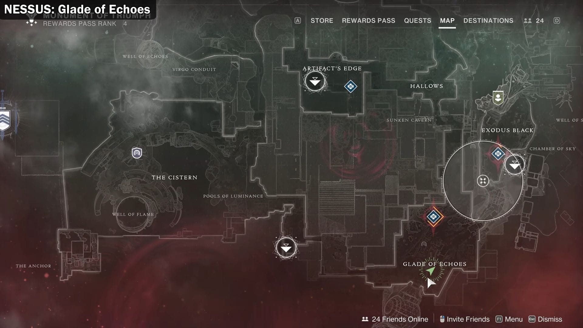 Glade of Echoes file location (Image via Bungie || YouTube/@Esoterickk)