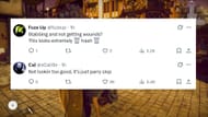 It's not up to us to say if it's "parry slop" or not, we haven't played it yet (Image via SEGA || Twitter@fuzeup/@xcali9x)