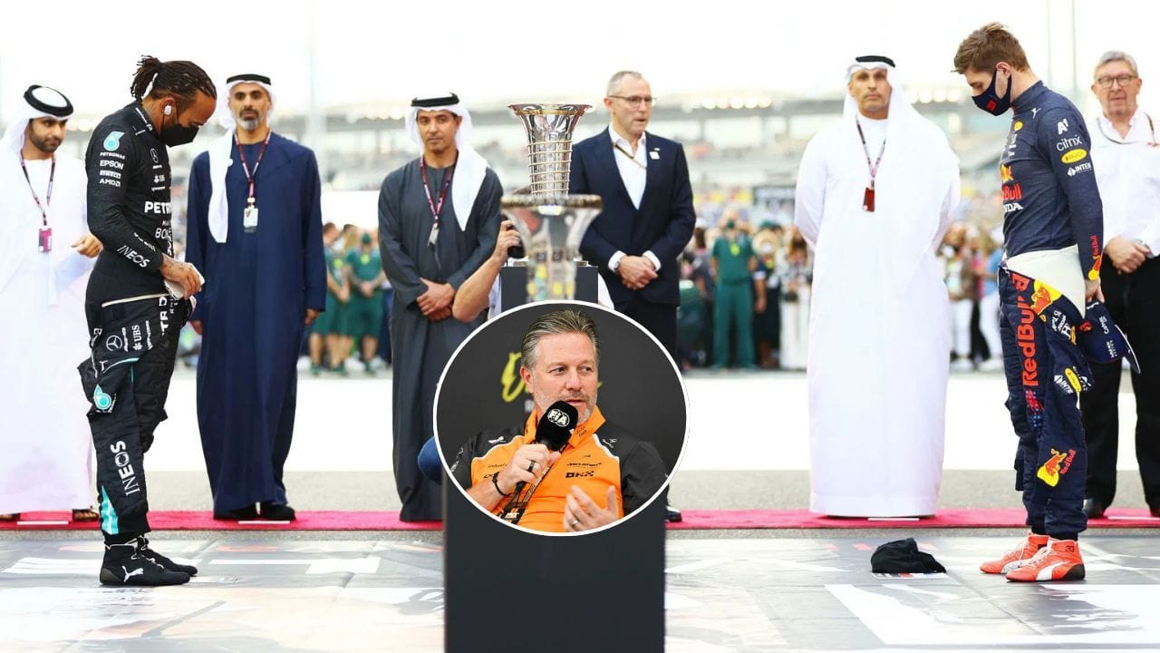Was Lewis Hamilton cheated out of the 2021 F1 championship against Max Verstappen? McLaren boss gives his opinion