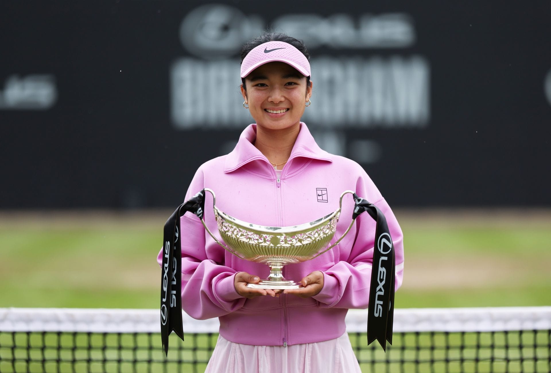 Alexandra Eala at the Birmingham Open 2026. (Source: Getty)