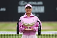 Alexandra Eala at the Birmingham Open 2026. (Source: Getty)