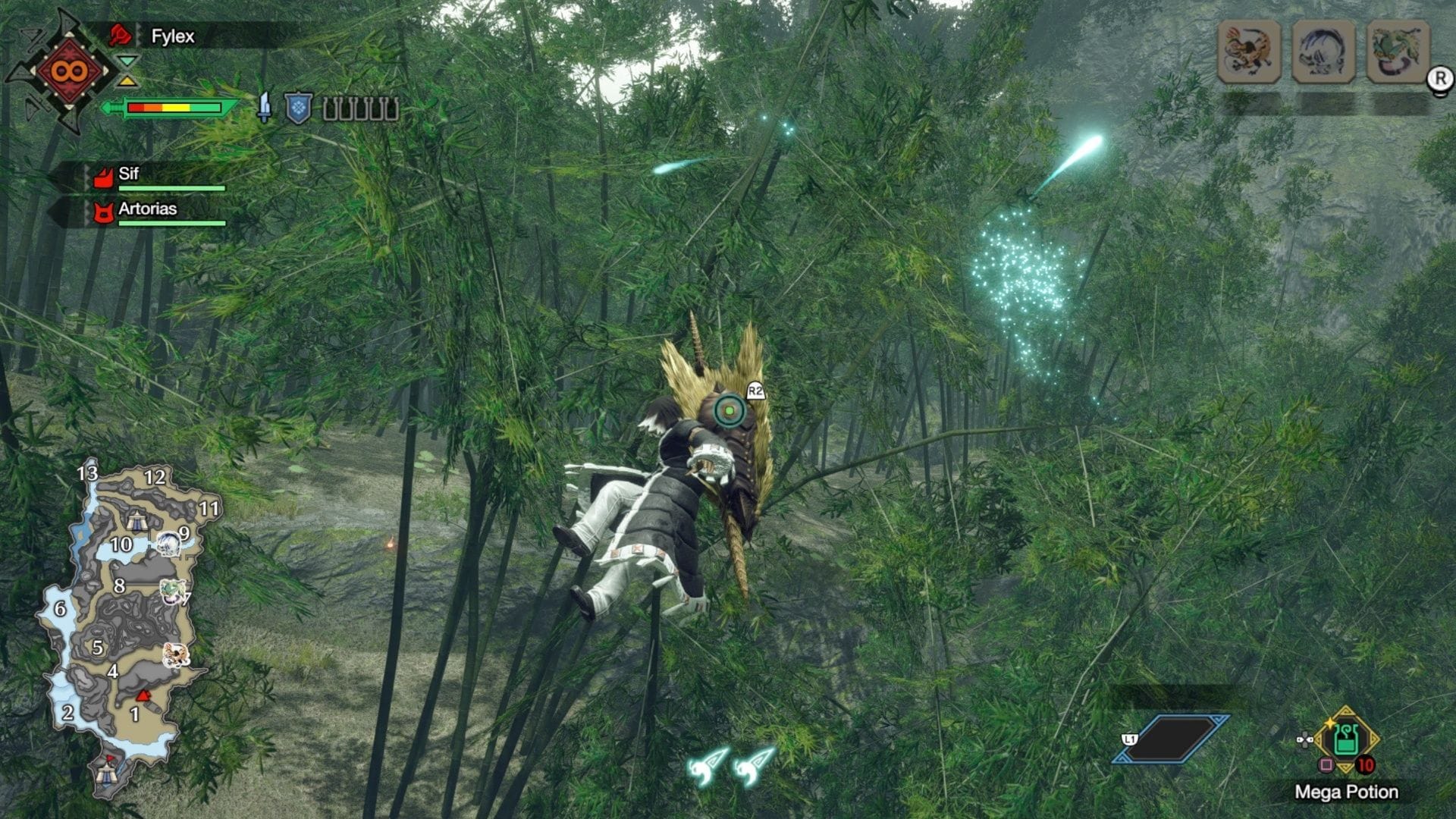 Wirebug infinito (imagem via Nexus Mods)