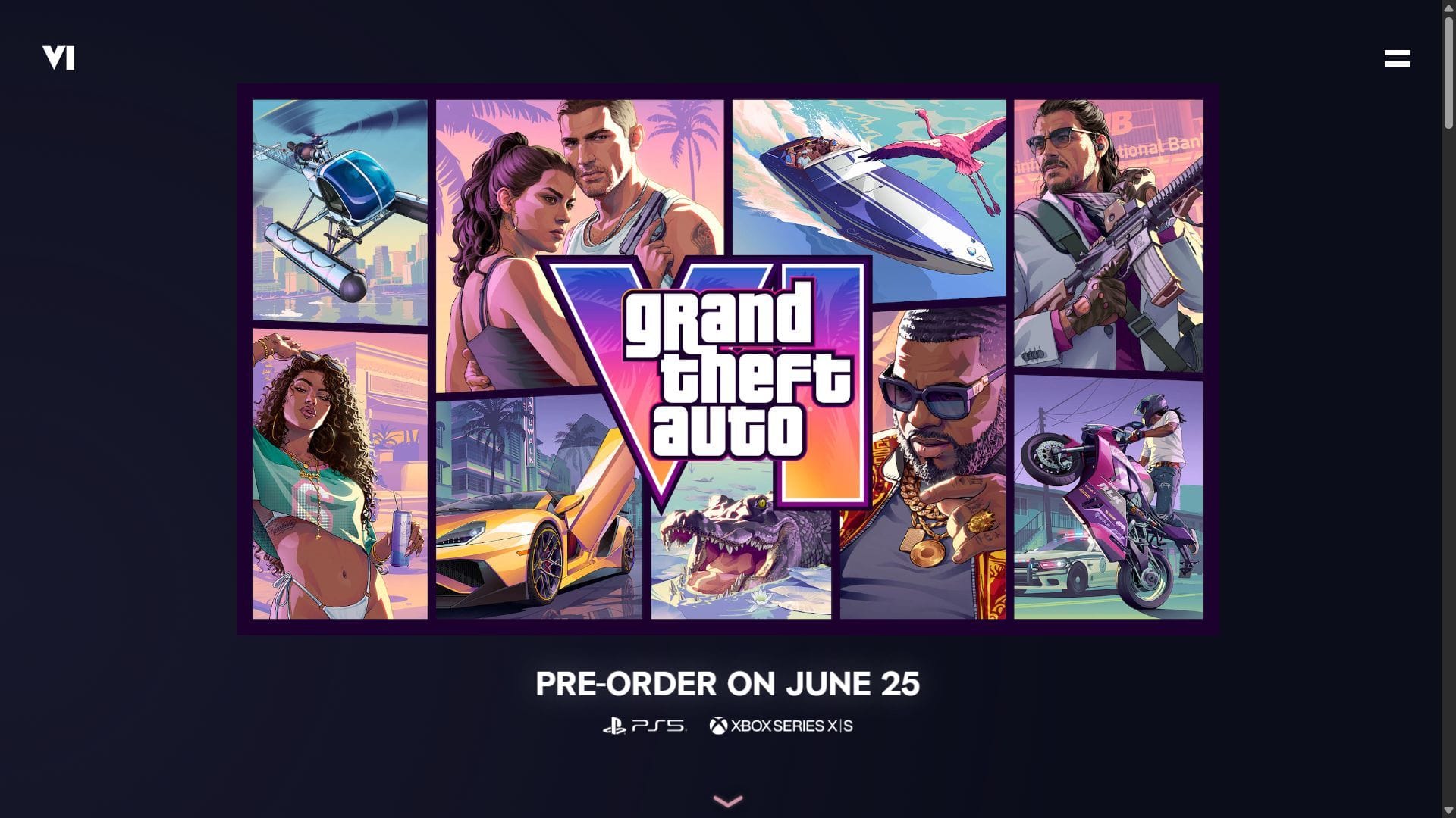 Rockstar Games website and logo updates ahead of GTA 6 pre-orders