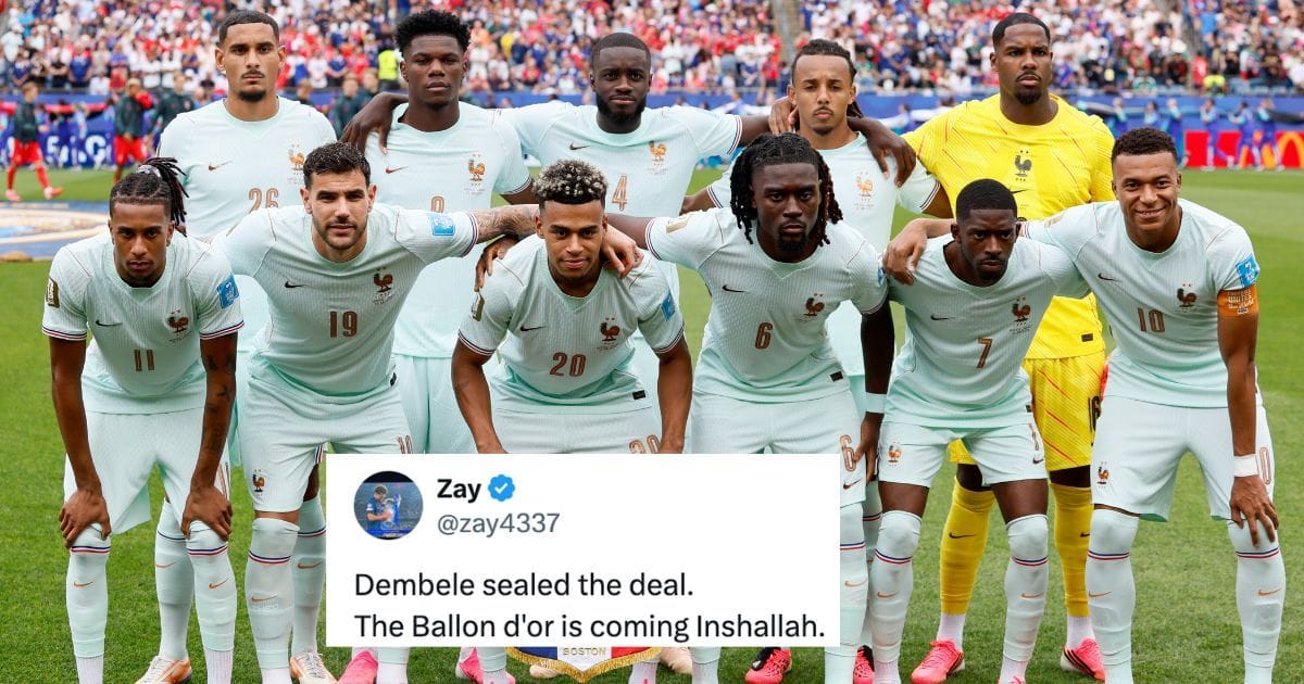 "2027 Ballon d'Or in the bag" - Fans make bold claims about France star as they ease past Norway in FIFA World Cup