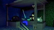 O Aurora Rod aparece na loja do Synth em Vertigo (Imagem via Roblox || Fisch Wiki)