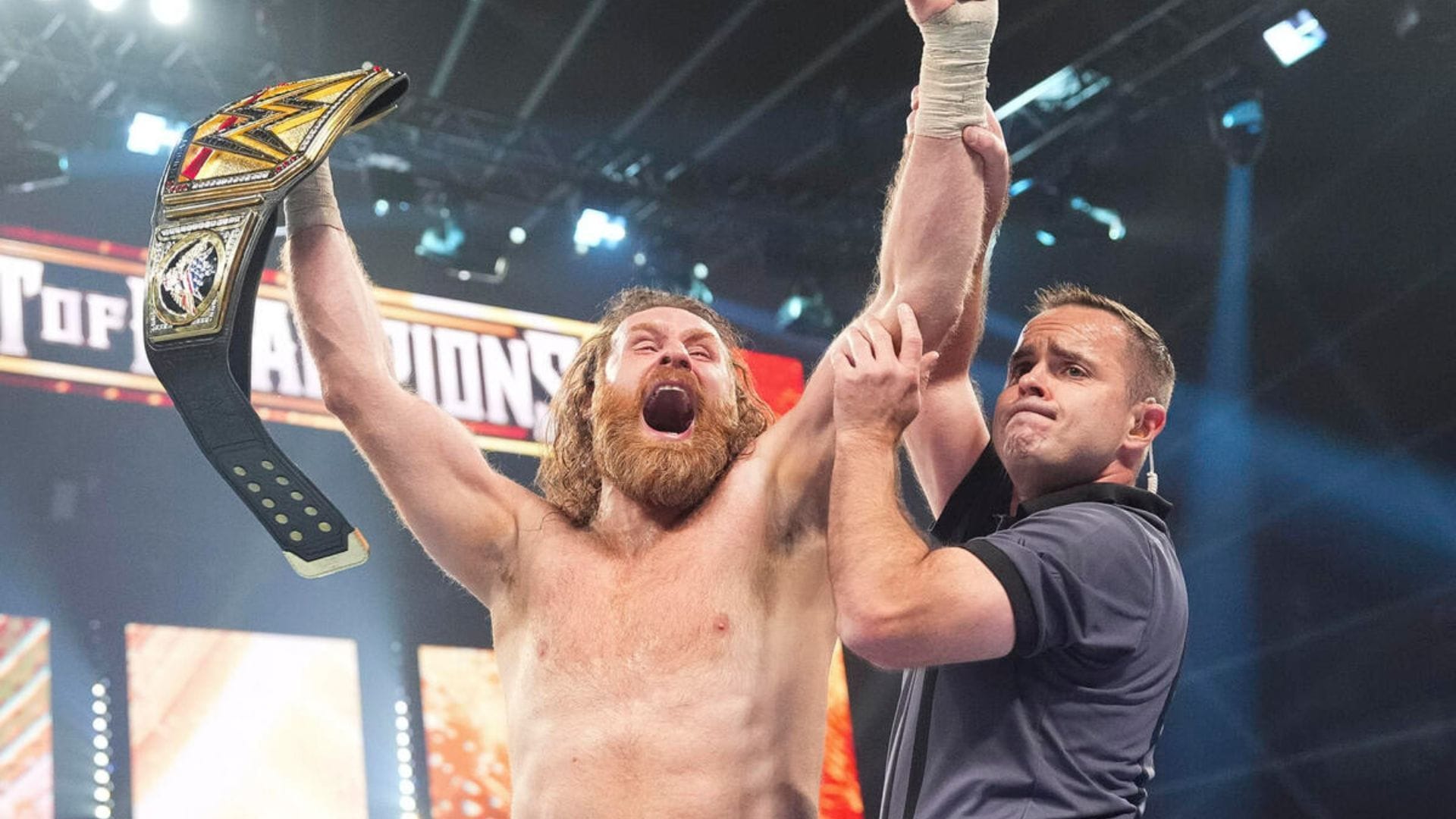 Sami Zayn shares a two-word message after surprising reports emerge about his reign as Undisputed WWE Champion