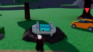 A cápsula do tempo (imagem via Roblox)