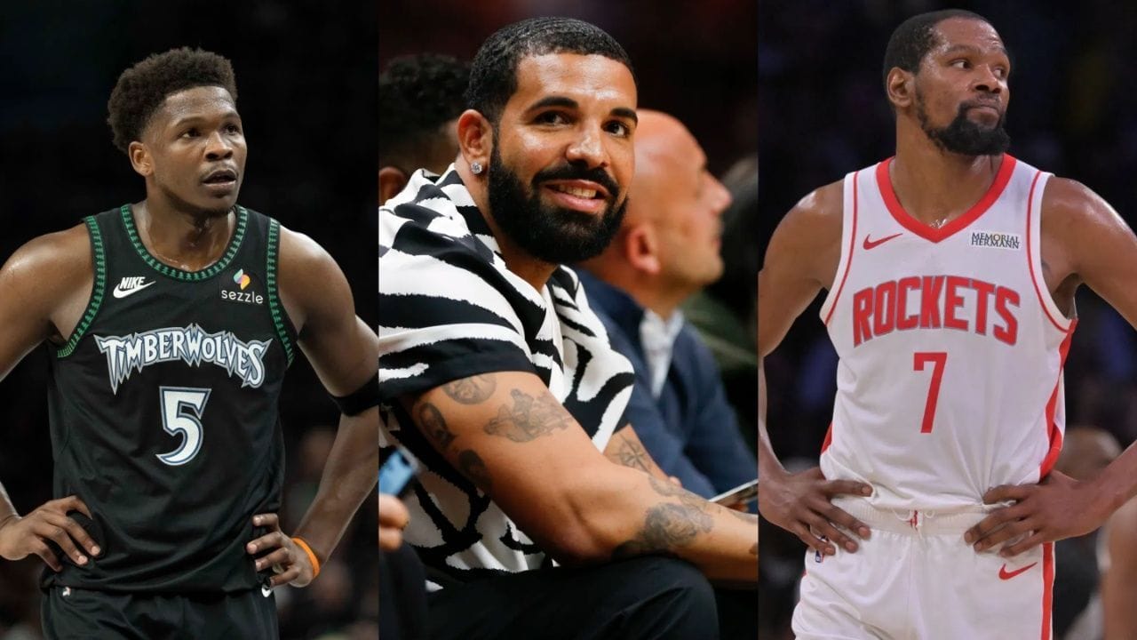 "Ant got 4 kids don’t he?", "Ant definitely frying them next" - NBA Fans Go Wild As Kevin Durant & Drake's Nike Ad Fires Wild Stray at Anthony Edwards