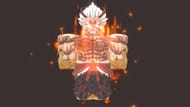 Raging Oni vs Wrath God (Imagem via Roblox || Wiki Anime Vanguards)