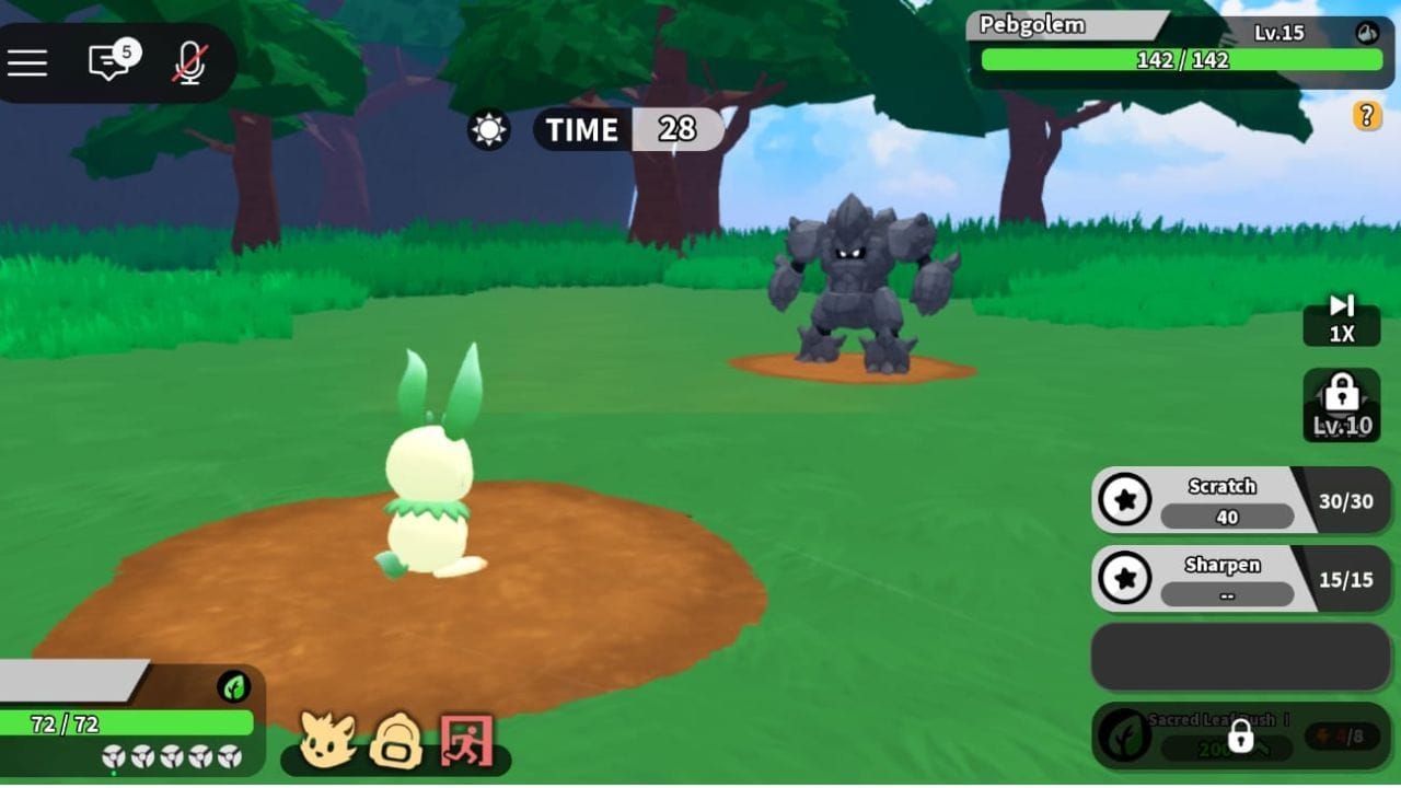 Pebgolem (imagem via Roblox)