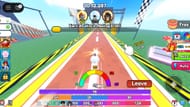 Racing the Dumpling Squishy (Image via Roblox)