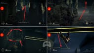 Use the ledges to reach Nirmala's location (Image via Ubisoft)