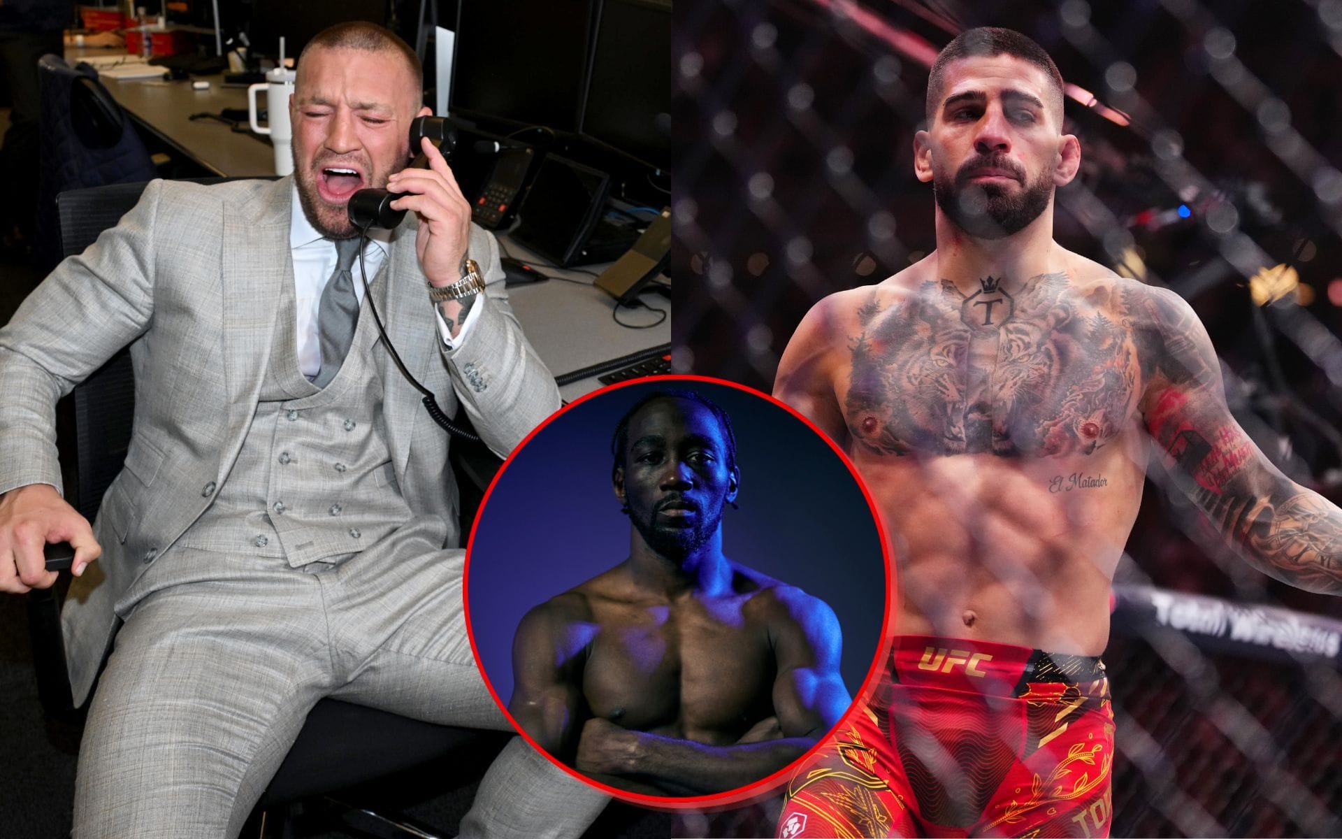 "Afraid of an MMA fight" - Conor McGregor rips into Terence Crawford for taunting Ilia Topuria over UFC Freedom 250 loss
