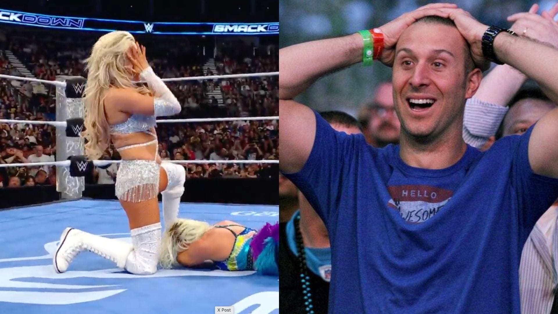 Shock Debut On WWE SmackDown