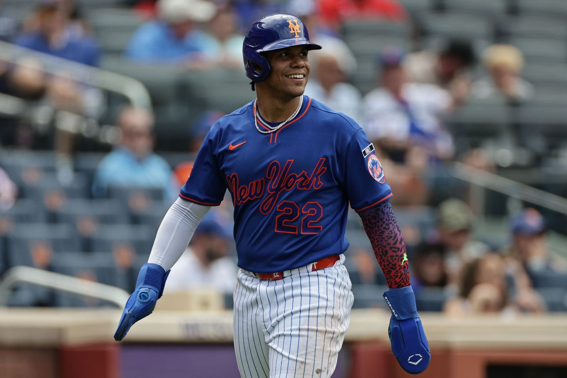 MLB: Juan Soto em ação pelo New York Mets - Fonte: Getty