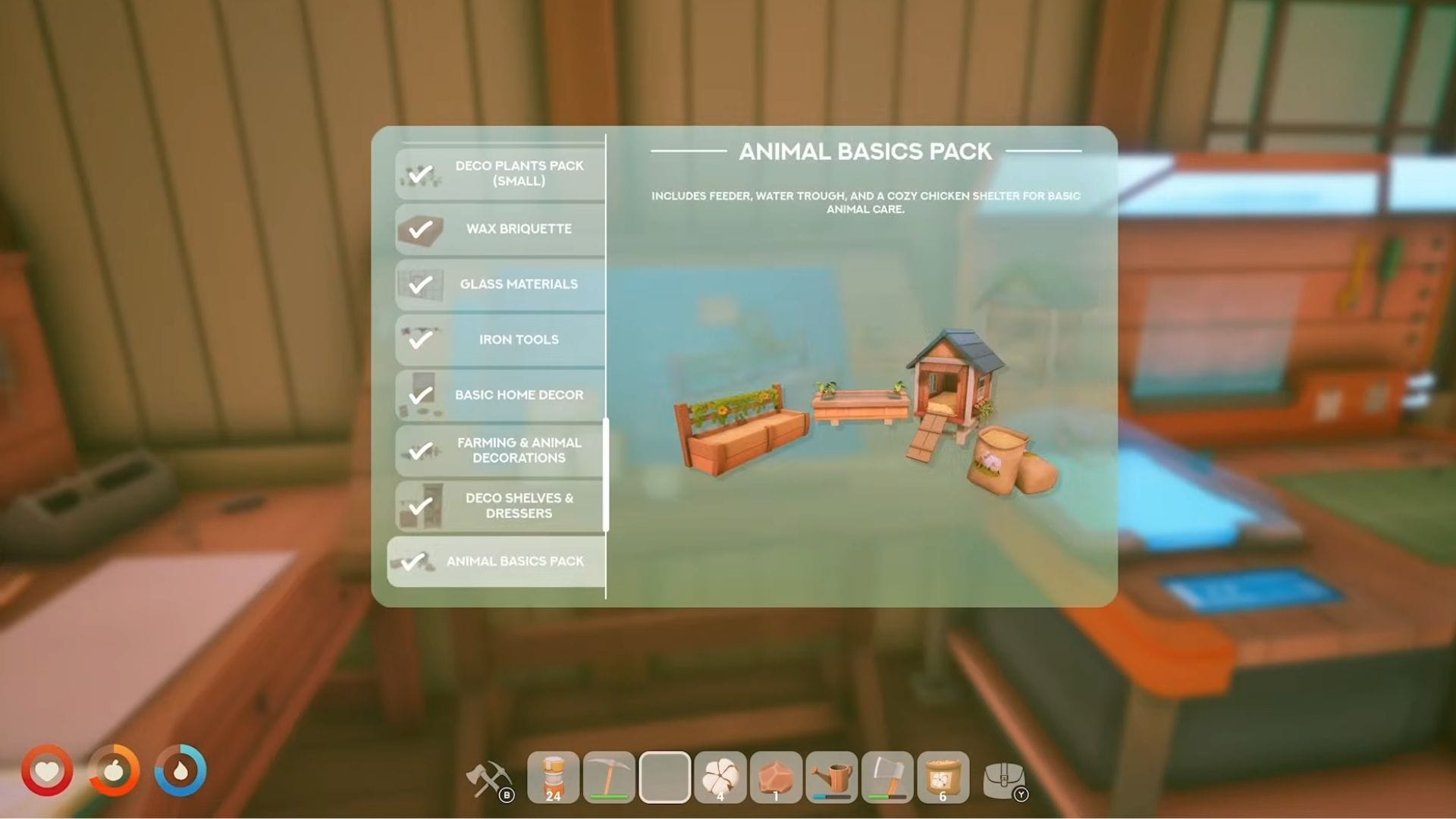 Pacote Animal Basics (Imagem via Cyberwave || YouTube/@deadmoney75gaming)