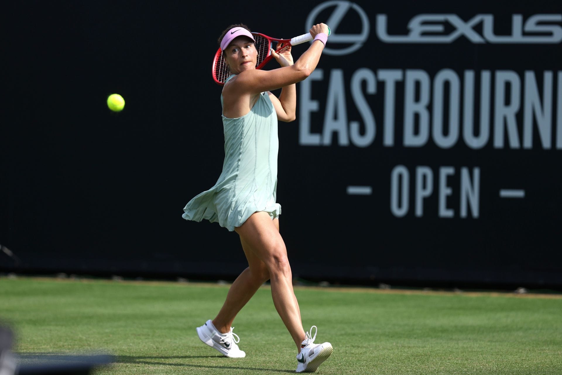 Tatjana Maria no Eastbourne Open 2026. (Fonte: Getty)