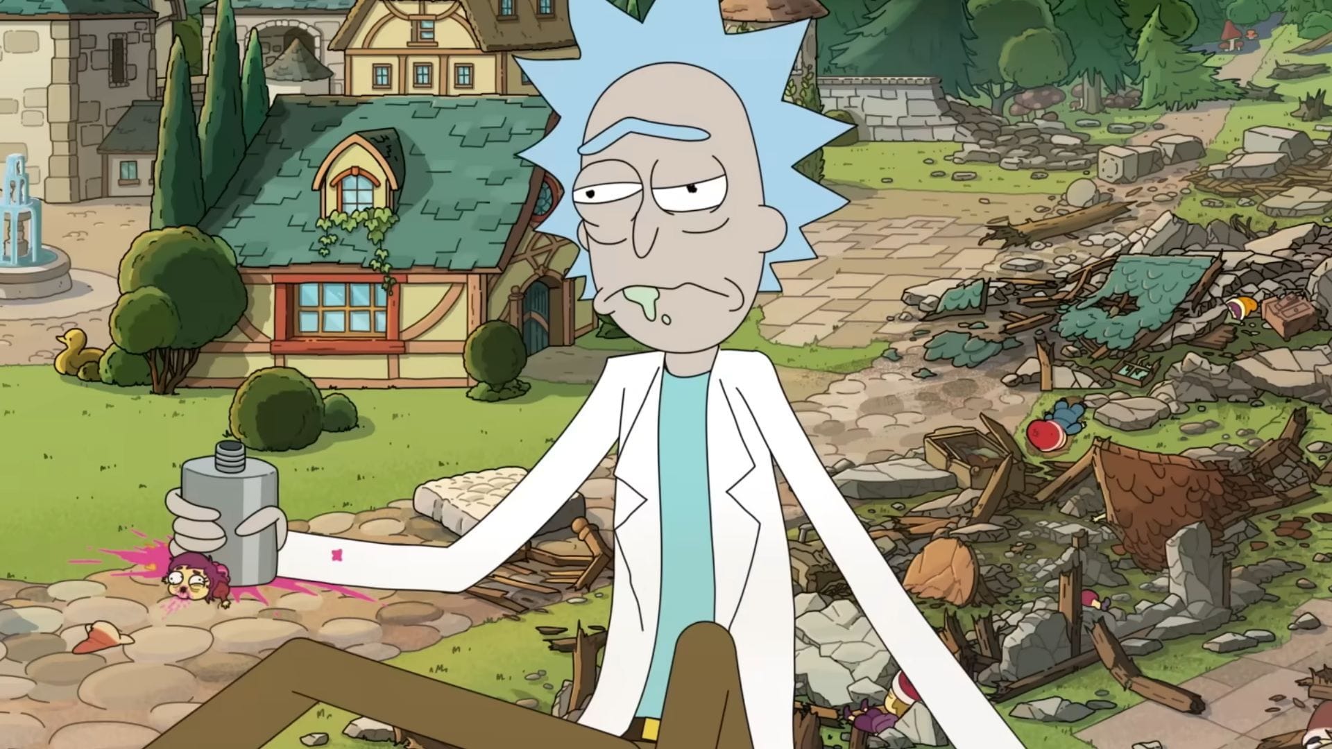 Rick e Morty 9ª temporada (imagem via YouTube/Adult Swim)