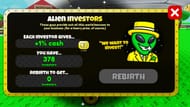 O menu Renascimento (imagem via Roblox)