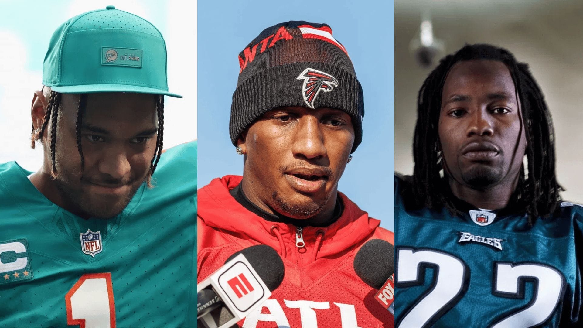 "Tua Tagovailoa sucks, and Penix is made of glass": NFL fans roast Falcons QBs after Asante Samuel reveals his NFC South pick