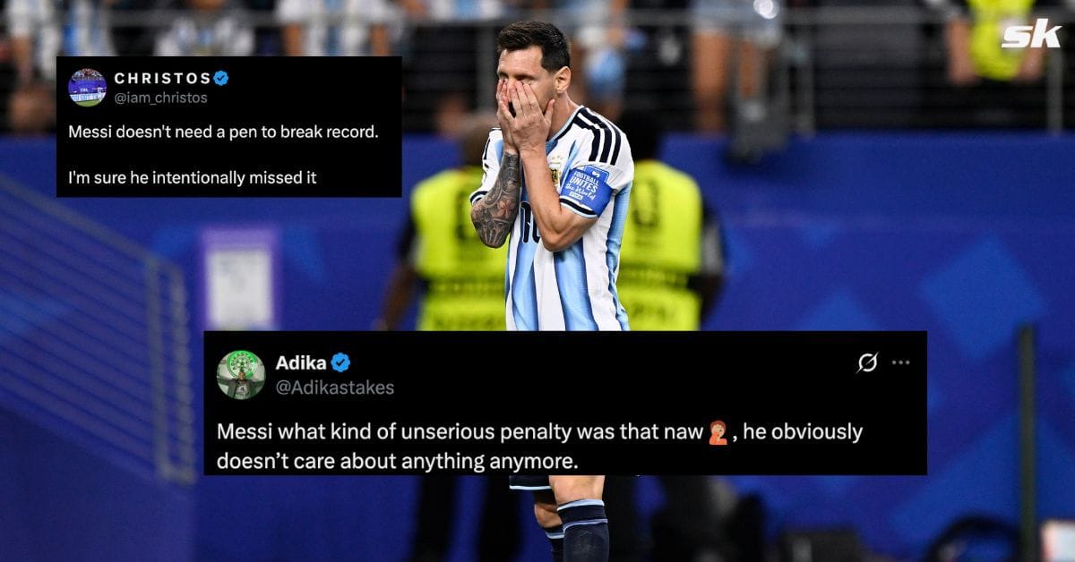 “Doesn’t care about anything”, “Intentionally missed it” - Fans in disbelief as Lionel Messi misses penalty in FIFA World Cup clash vs Austria