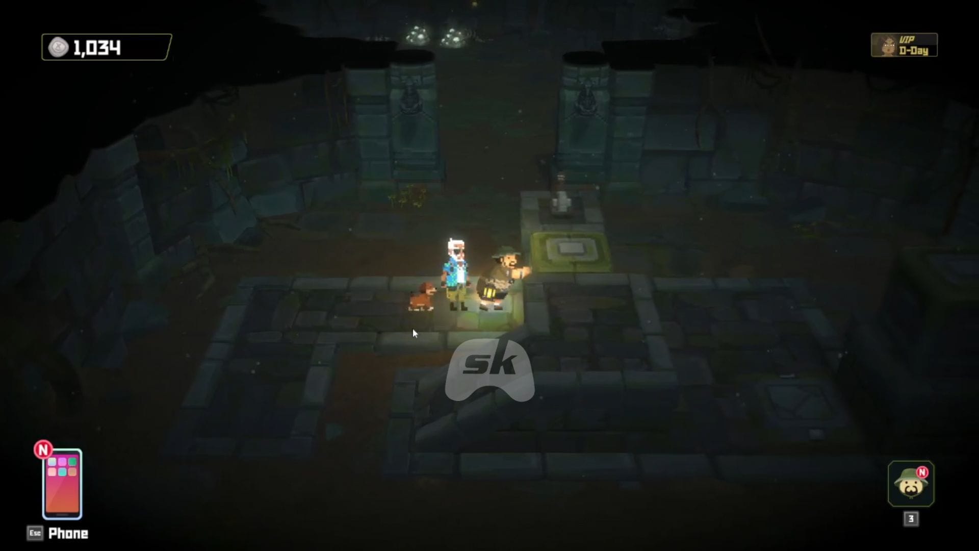 Imagem 1 - O terceiro quebra-cabeça do templo em Dave the Diver In the Jungle (Imagem via SK Gaming || Mintrocket)