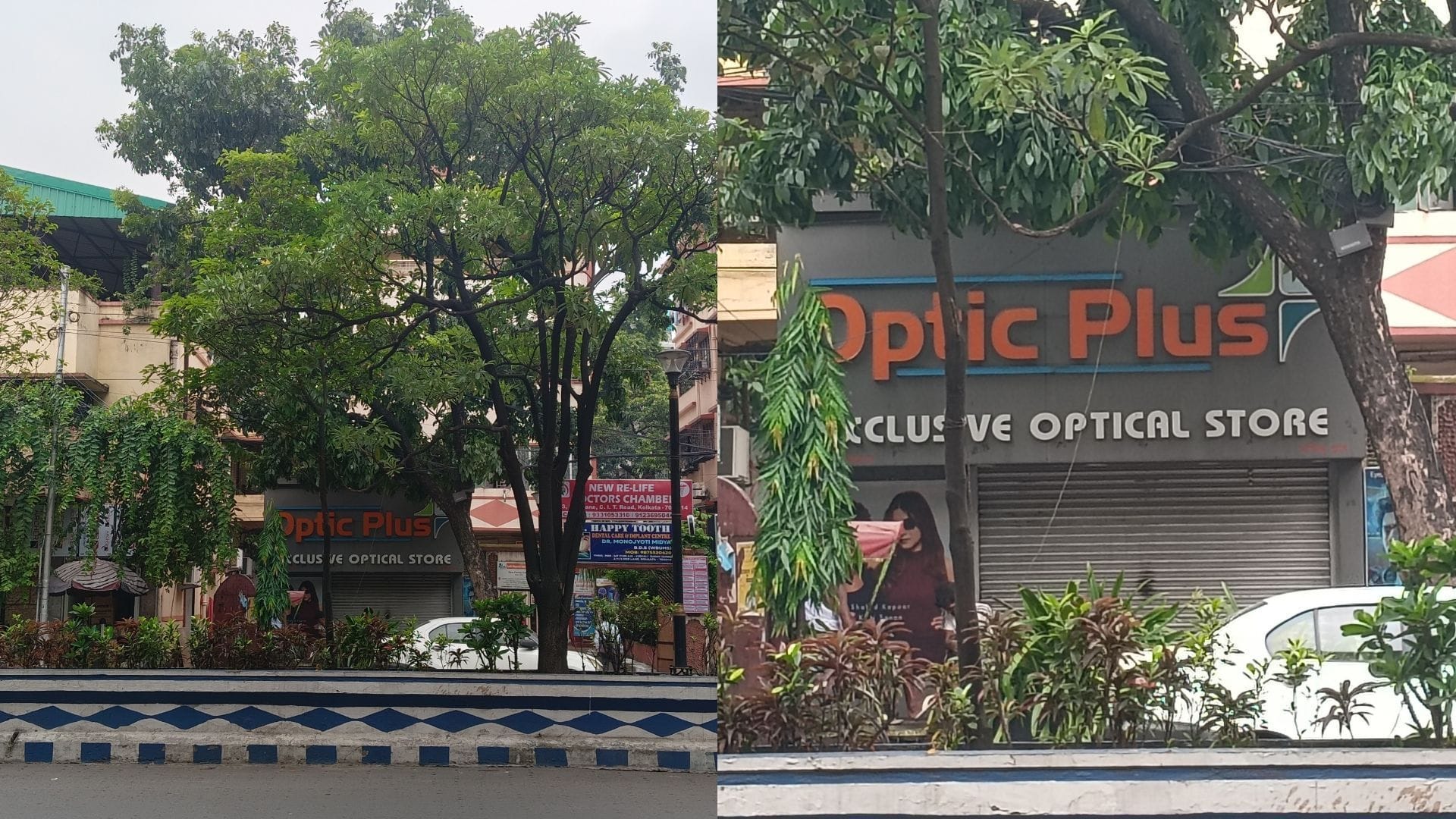 Left: Native resolution. Right: 3x zoom on the OnePlus N6 (Image via SK Tech || Anindit Sinha)