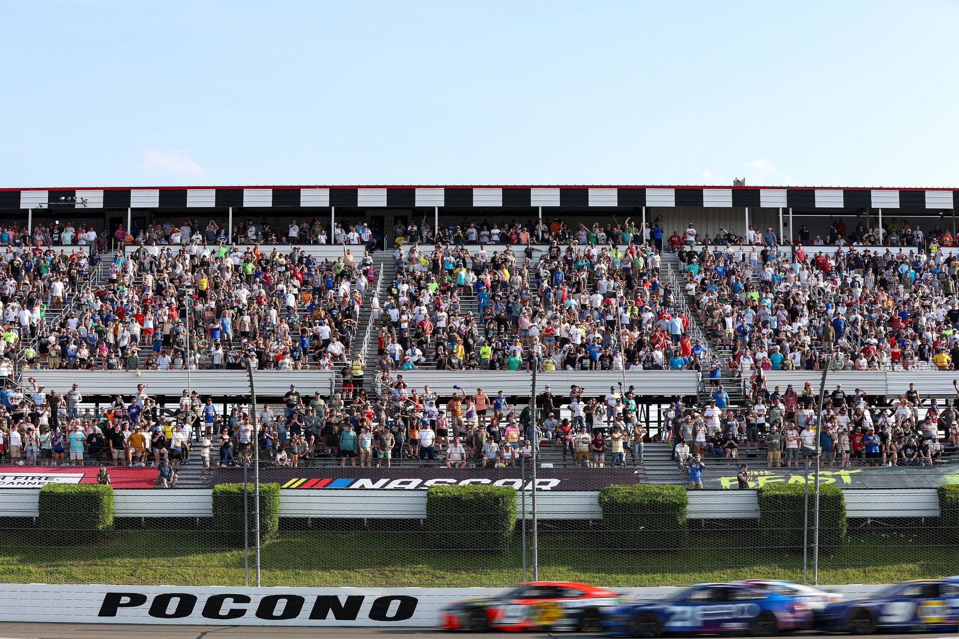 NASCAR Cup Series The Great American Getaway 400 em Pocono. Fonte: Getty