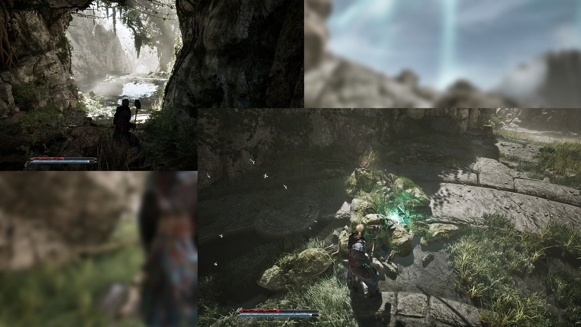 Siga o caminho atrás da torre de Xardas para encontrar o Stone Golem (Imagem via Alkimia Interactive)