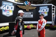 Desafio da temporada da NASCAR no Brickyard 400 - Fonte: Getty
