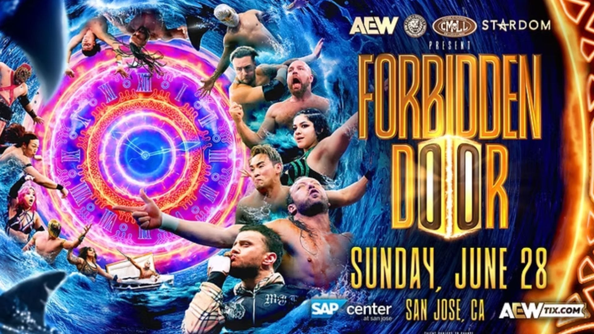 BREAKING: Multi-time champion shockingly shows up at AEW Forbidden Door 2026; crowd erupts